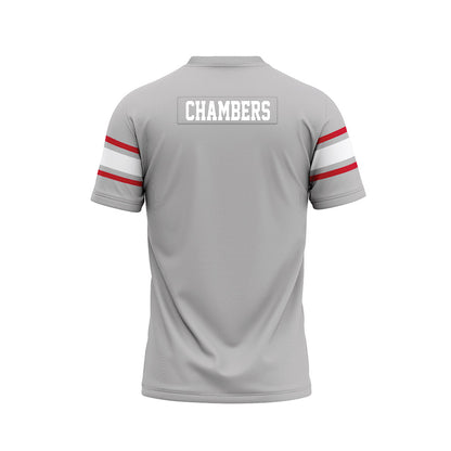 UNLV - NCAA Football : Kyron Chambers - Grey Football Jersey-1