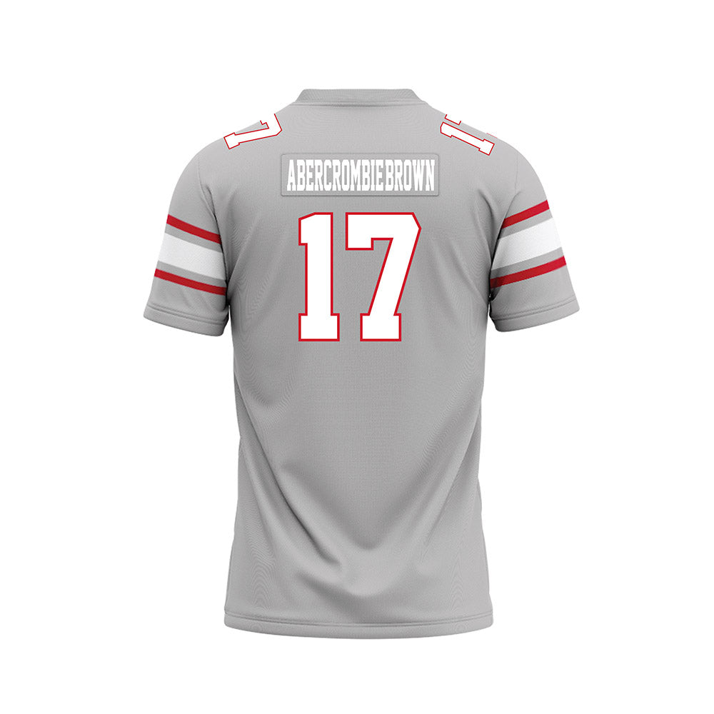 UNLV - NCAA Football : Zavien Abercrombie-Brown - Grey Football Jersey-1