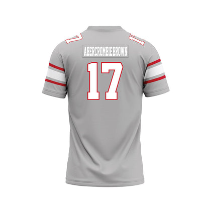 UNLV - NCAA Football : Zavien Abercrombie-Brown - Grey Football Jersey-1