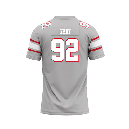 UNLV - NCAA Football : Herb Gray - Grey Football Jersey-1