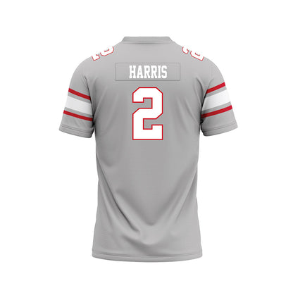 UNLV - NCAA Football : Denver Harris - Grey Football Jersey-1
