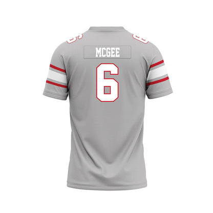 UNLV - NCAA Football : Kayden McGee - Grey Football Jersey-1