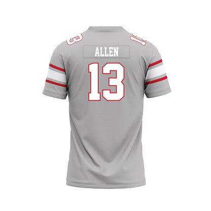 UNLV - NCAA Football : Jaylen Allen - Grey Football Jersey-1