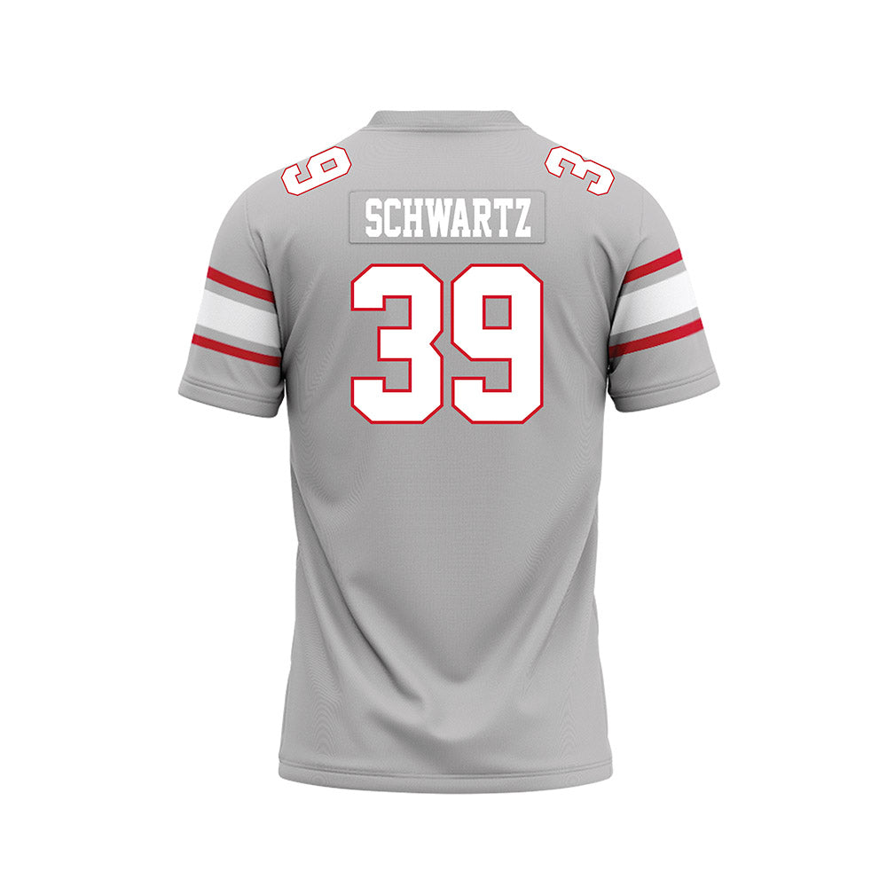 UNLV - NCAA Football : Ethan Schwartz - Grey Football Jersey-1