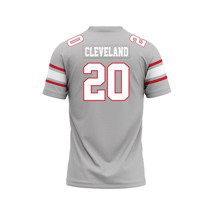 UNLV - NCAA Football : Landyn Cleveland - Grey Football Jersey-1