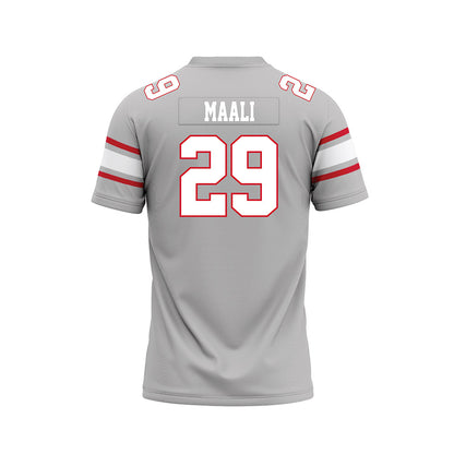 UNLV - NCAA Football : Mohammad Maali - Grey Football Jersey-1