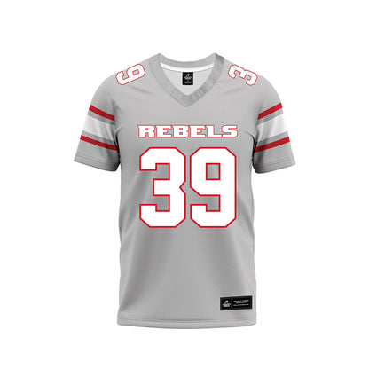 UNLV - NCAA Football : Ethan Schwartz - Grey Football Jersey-0