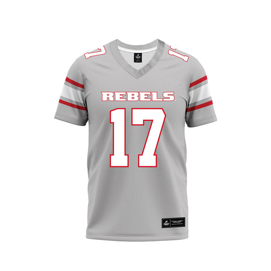 UNLV - NCAA Football : Zavien Abercrombie-Brown - Grey Football Jersey-0