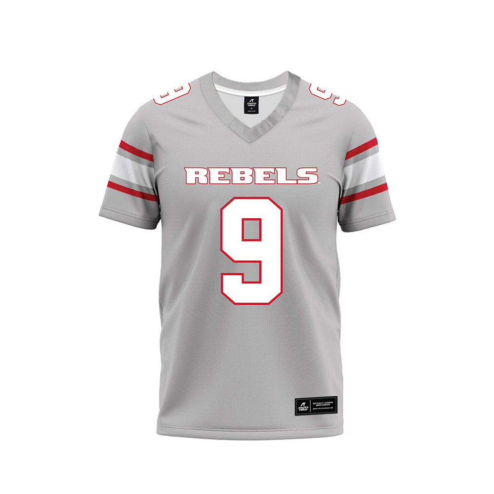 UNLV - NCAA Football : JaiDen Thomas - Grey Football Jersey-0