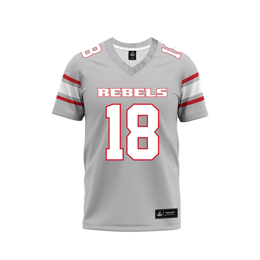 UNLV - NCAA Football : Laterrance Welch - Grey Football Jersey-0