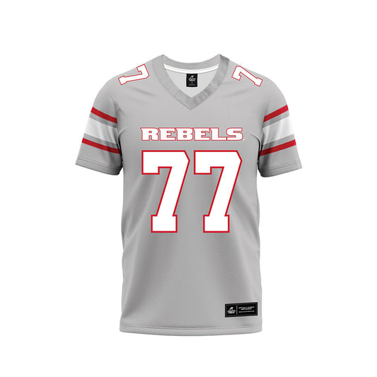 UNLV - NCAA Football : Colton Thomasson - Grey Football Jersey-0