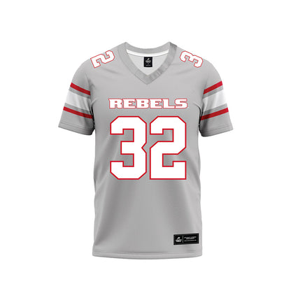 UNLV - NCAA Football : Ramon Villela - Grey Football Jersey-0