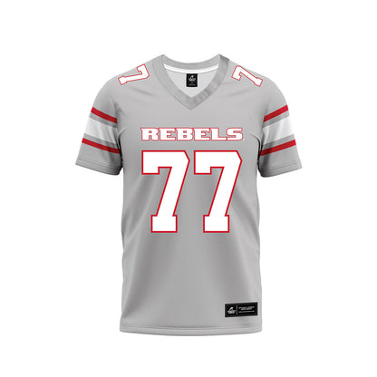 UNLV - NCAA Football : Colton Thomasson - Grey Football Jersey-0