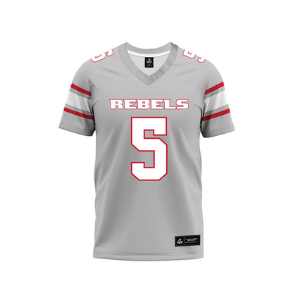 UNLV - NCAA Football : Tavian McNair - Grey Football Jersey-0
