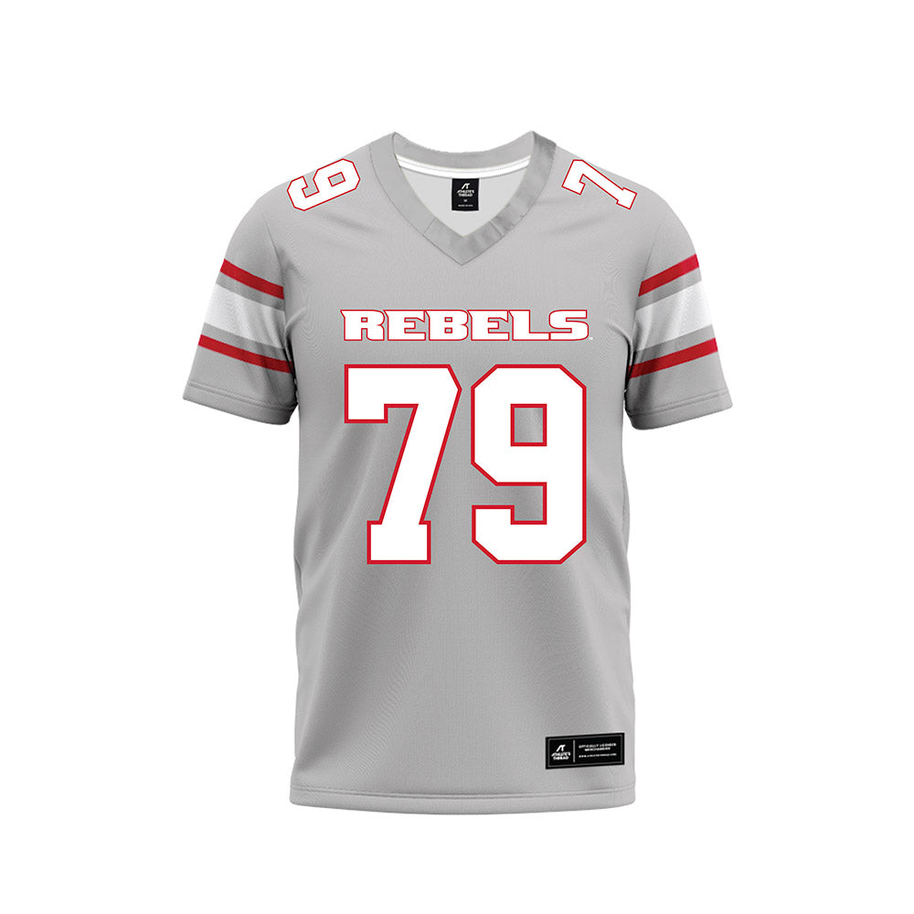 UNLV - NCAA Football : Austin Boyd - Grey Football Jersey-0