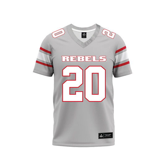 UNLV - NCAA Football : Landyn Cleveland - Grey Football Jersey-0