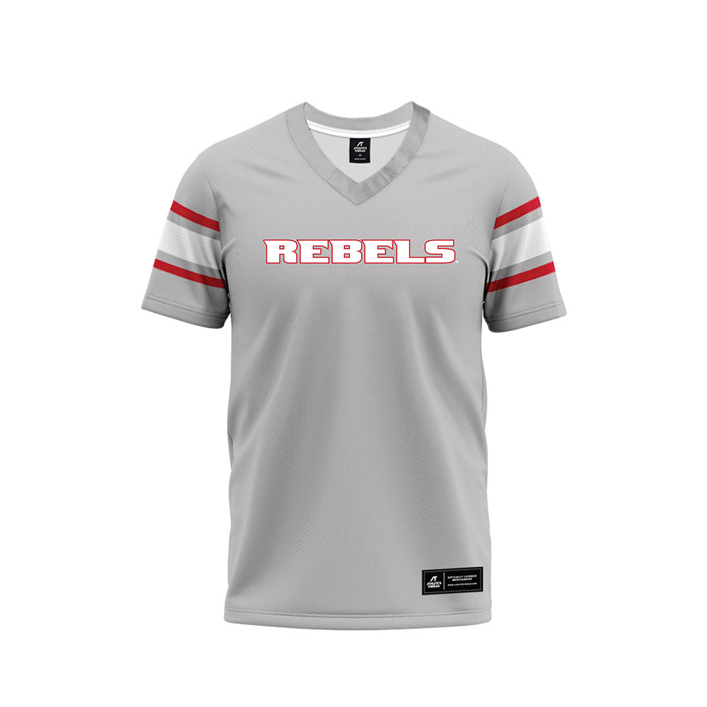 UNLV - NCAA Football : Kyron Chambers - Grey Football Jersey-0