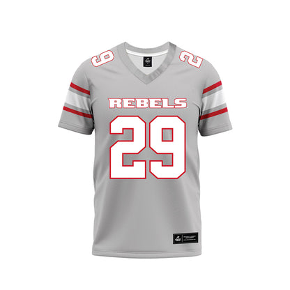 UNLV - NCAA Football : Mohammad Maali - Grey Football Jersey-0