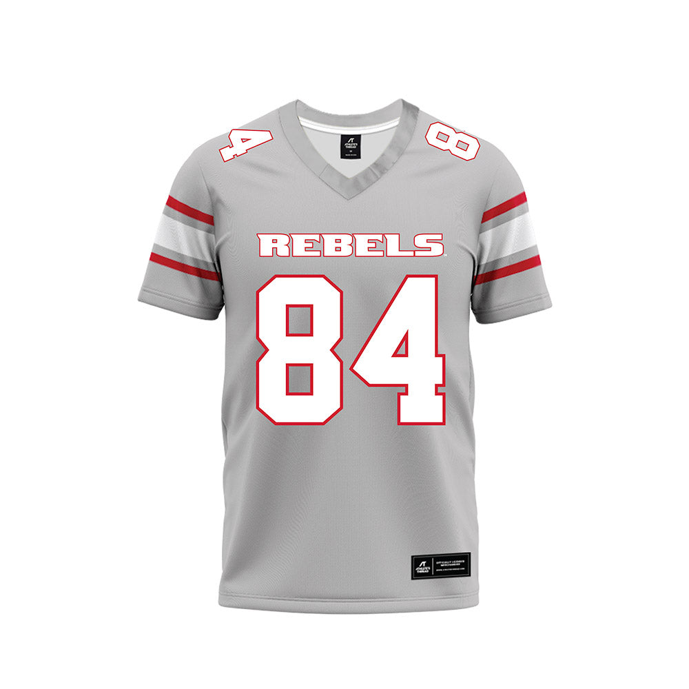 UNLV - NCAA Football : Joseph Mcfadden - Grey Football Jersey-0