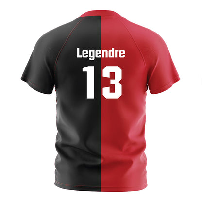UNLV - NCAA Men's Soccer : Nick Legendre - Red/Black Soccer Jersey-1