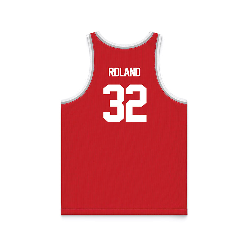 UNLV - NCAA Women's Basketball : Meadow Roland - Red Basketball Jersey-1