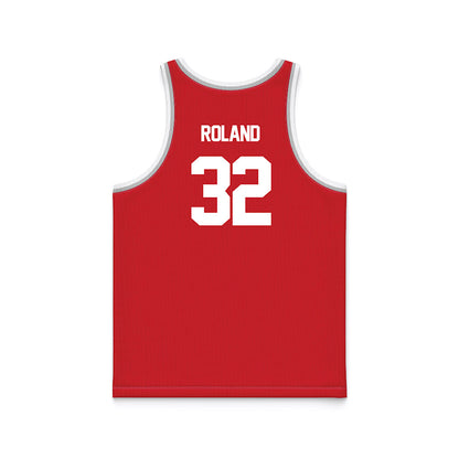 UNLV - NCAA Women's Basketball : Meadow Roland - Red Basketball Jersey-1