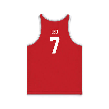 UNLV - NCAA Women's Basketball : Destiny Leo - Red Basketball Jersey-1