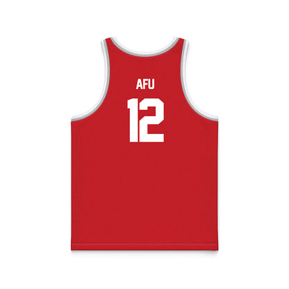 UNLV - NCAA Women's Basketball : Ongolea Afu - Red Basketball Jersey-1