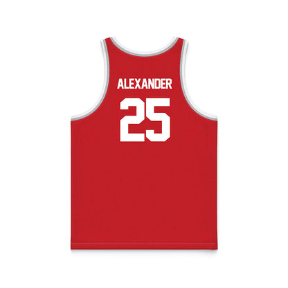 UNLV - NCAA Women's Basketball : Aaliyah Alexander - Red Basketball Jersey-1