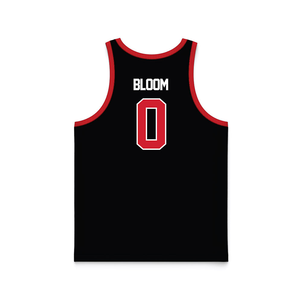 UNLV - NCAA Women's Basketball : Tahj-Monet Bloom - Black Basketball Jersey-1