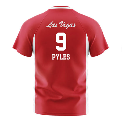 UNLV - NCAA Women's Soccer : Summer Pyles - Red Soccer Jersey-1