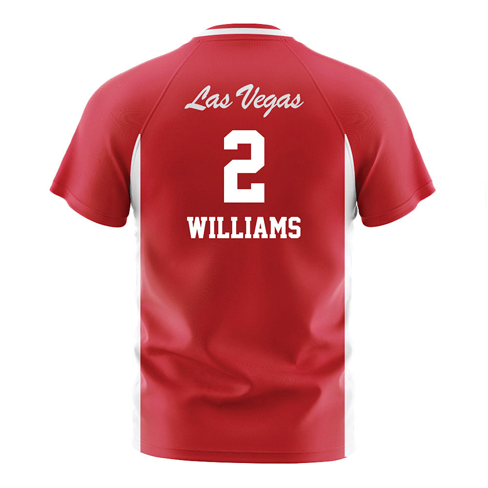 UNLV - NCAA Women's Soccer : Purity Williams - Red Soccer Jersey-1