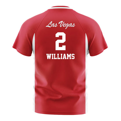 UNLV - NCAA Women's Soccer : Purity Williams - Red Soccer Jersey-1