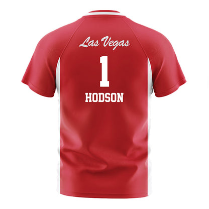 UNLV - NCAA Women's Soccer : Riley Hodson - Red Soccer Jersey-1