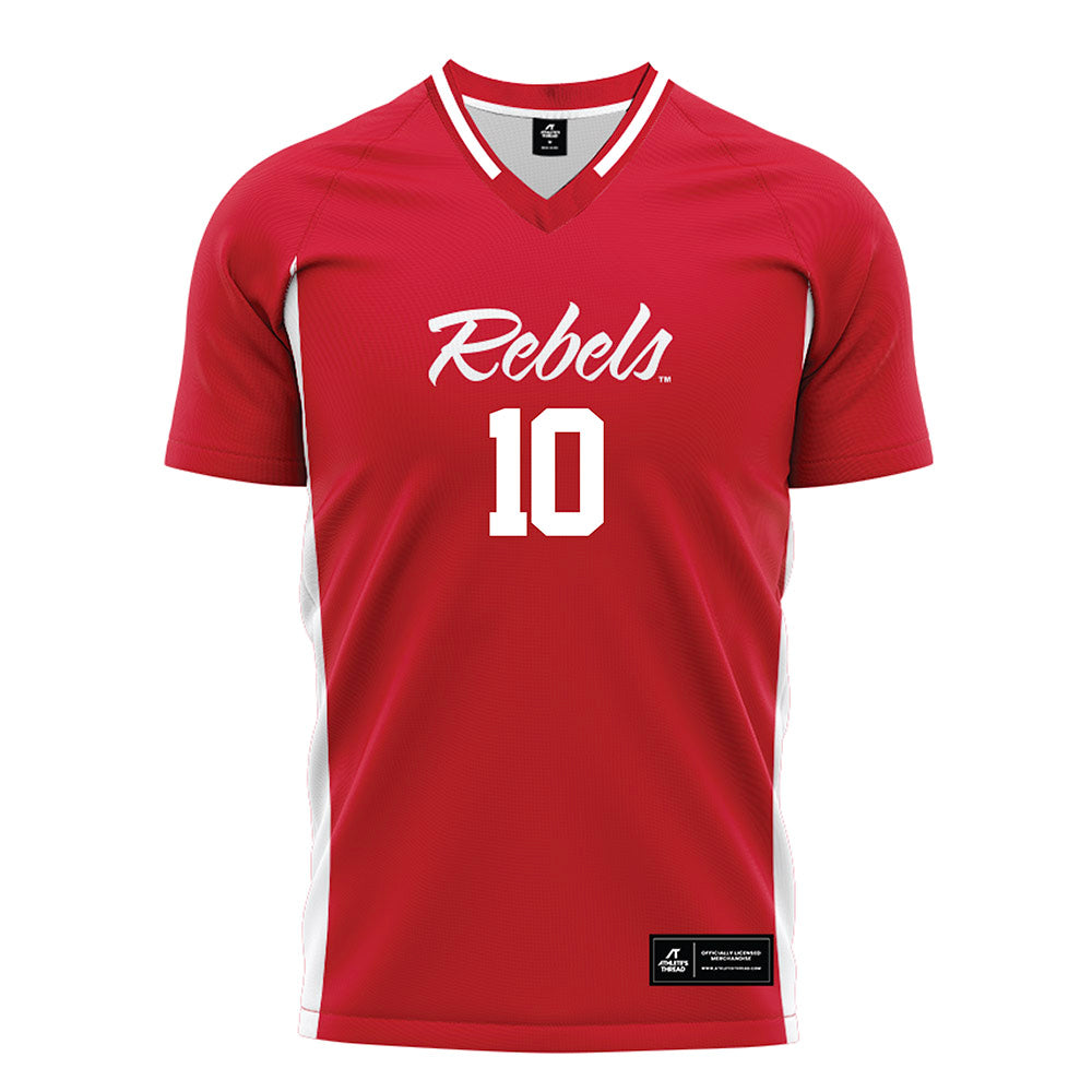 UNLV - NCAA Women's Soccer : Skylar Cano - Red Soccer Jersey-0