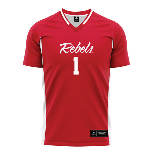 UNLV - NCAA Women's Soccer : Riley Hodson - Red Soccer Jersey-0