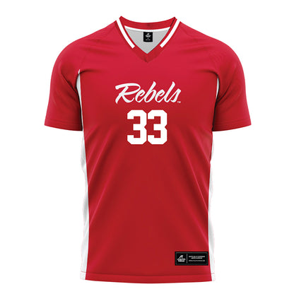 UNLV - NCAA Women's Soccer : Kaitlyn Lee - Red Soccer Jersey-0