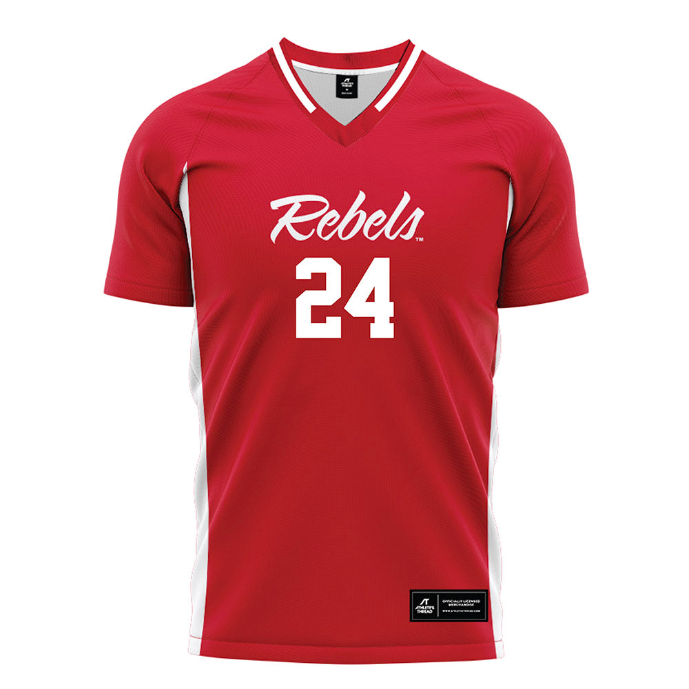UNLV - NCAA Women's Soccer : Makena Siaki - Red Soccer Jersey-0