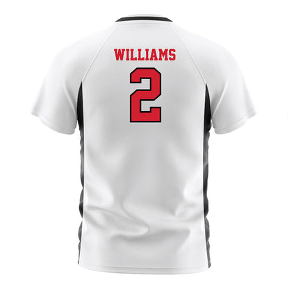 UNLV - NCAA Women's Soccer : Purity Williams - White Soccer Jersey-1