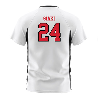 UNLV - NCAA Women's Soccer : Makena Siaki - White Soccer Jersey-1