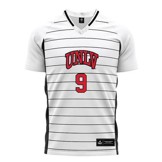 UNLV - NCAA Women's Soccer : Summer Pyles - White Soccer Jersey-0