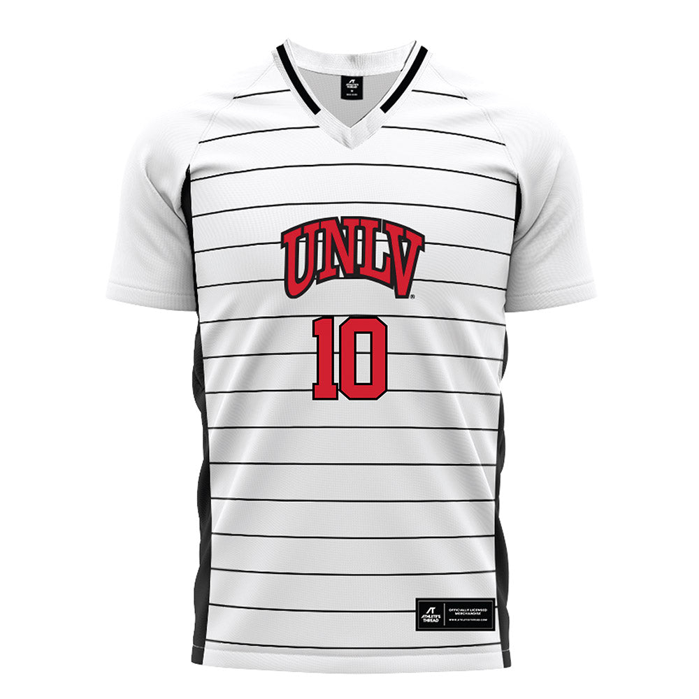 UNLV - NCAA Women's Soccer : Skylar Cano - White Soccer Jersey-0