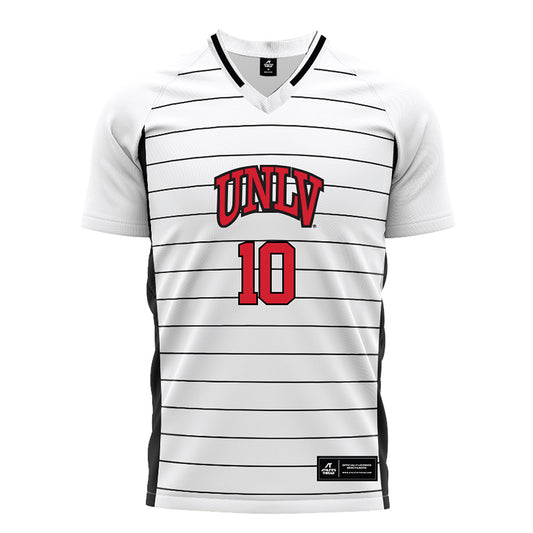 UNLV - NCAA Women's Soccer : Skylar Cano - White Soccer Jersey-0