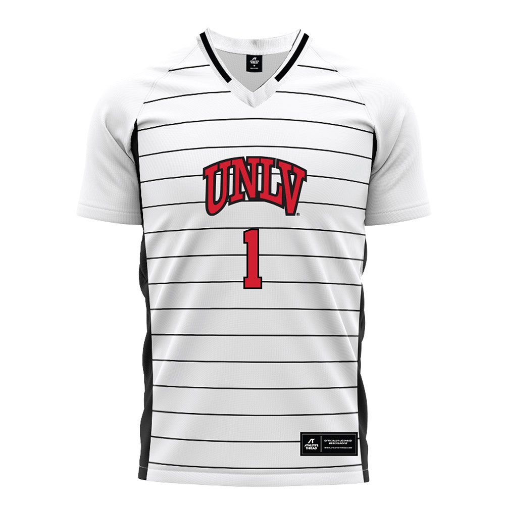 UNLV - NCAA Women's Soccer : Riley Hodson - White Soccer Jersey-0