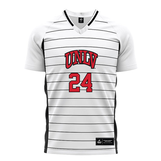 UNLV - NCAA Women's Soccer : Makena Siaki - White Soccer Jersey-0