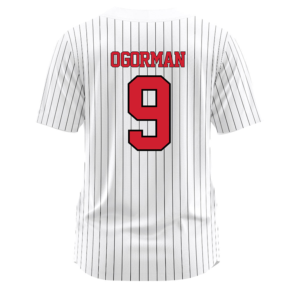 UNLV - NCAA Softball : Lexi O'Gorman - White Pinstripe Jersey-1