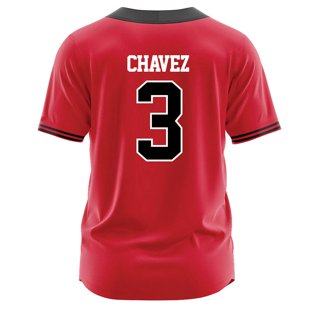 UNLV - NCAA Softball : Keyannah Chavez - Red Jersey-1