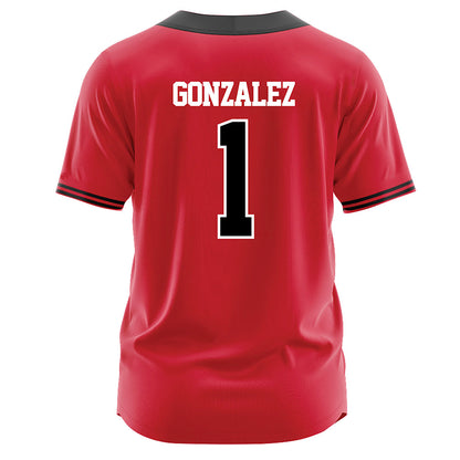 UNLV - NCAA Softball : Lyla Gonzalez - Red Jersey-1