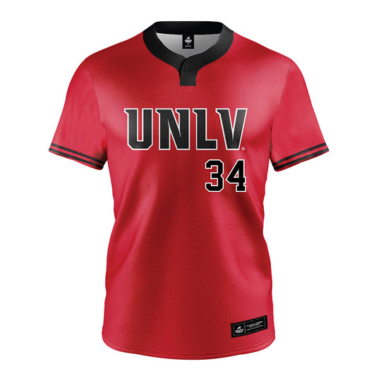 UNLV - NCAA Softball : Emma Wardlaw - Red Jersey-0