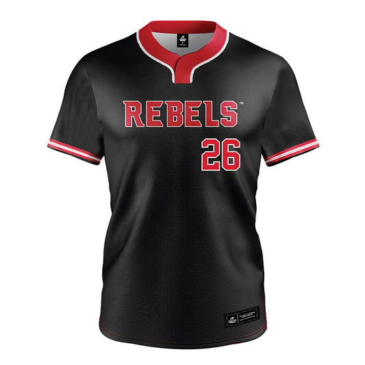 UNLV - NCAA Softball : Presley Barnes - Black Jersey-0
